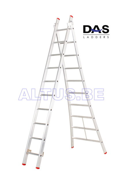 2x10  semi-professionele reformladder ALU