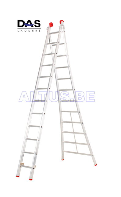 2x12  semi-professionele reformladder ALU