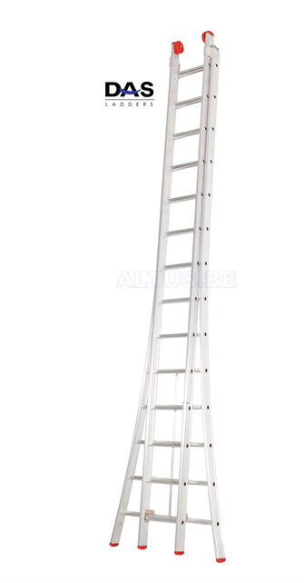2x14  semi-professionele reformladder ALU
