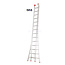 DAS products 2x14  semi-professionele reformladder ALU