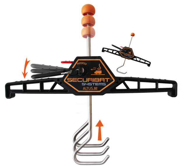 Hippoclamp - Securibat clamp (per paar)