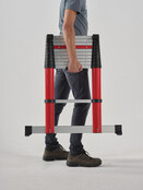 1.08-3.80m Altrex Hobby telescopische ladder Smart up go 13 treden