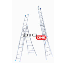 Fusion 3-delig 3x10 reformladder met gevelrol