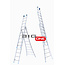 bigone Fusion 3-delig 3x10 reformladder met gevelrol