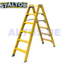 Dubbele GVK trapladder 2x6 treden