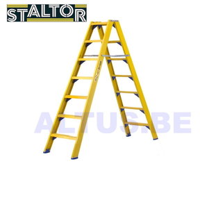 Dubbele GVK trapladder 2x7 treden