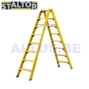 Dubbele GVK trapladder 2x8 treden