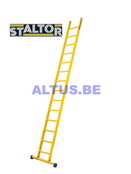 Enkele GVK ladder 14 sporten met stabibalk