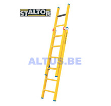 2-delige GVK opsteekladder 2x6 sporten