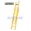 STALTOR 2-delige GVK opsteekladder 2x6 sporten