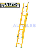 2-delige GVK opsteekladder 2x7 sporten