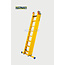 STALTOR 3-delige GVK opsteekladder 3x8 sporten met stabibalk