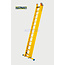 STALTOR 3-delige GVK opsteekladder 3x13 sporten met stabibalk