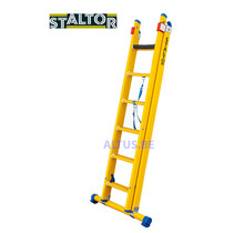 2-delige GVK omvormladder 2x6 sporten met stabibalk