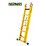 STALTOR 2-delige GVK omvormladder 2x6 sporten met stabibalk
