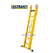 2-delige GVK omvormladder 2x7 sporten met stabibalk