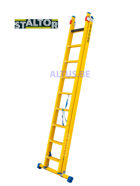 2-delige GVK omvormladder 2x9 sporten met stabibalk