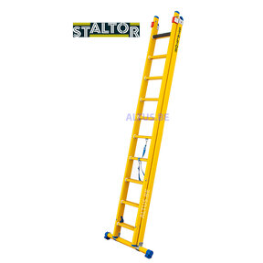2-delige GVK omvormladder 2x10 sporten met stabibalk