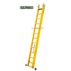 2-delige GVK omvormladder 2x12 sporten met stabibalk