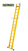 2-delige GVK omvormladder 2x14 sporten met stabibalk