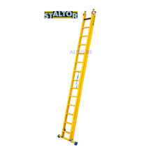 2-delige GVK omvormladder 2x14 sporten met stabibalk
