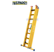 3-delige GVK omvormladder 3x8 sporten met stabibalk