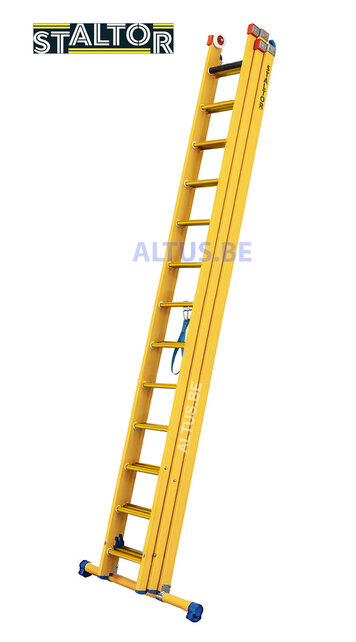 3-delige GVK omvormladder 3x13 sporten met stabibalk