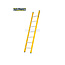 STALTOR Enkele GVK ladder 7 alu sporten