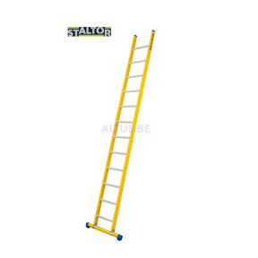 Enkele GVK ladder 12 alu sporten met stabibalk