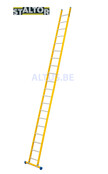 Enkele GVK ladder 20 alu sporten met stabibalk