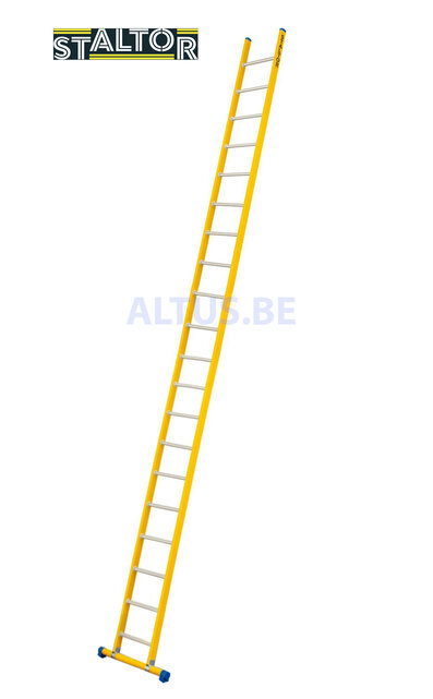 Enkele GVK ladder 20 alu sporten met stabibalk