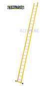 Enkele GVK ladder 24 alu sporten met stabibalk