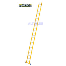 Enkele GVK ladder 24 alu sporten met stabibalk