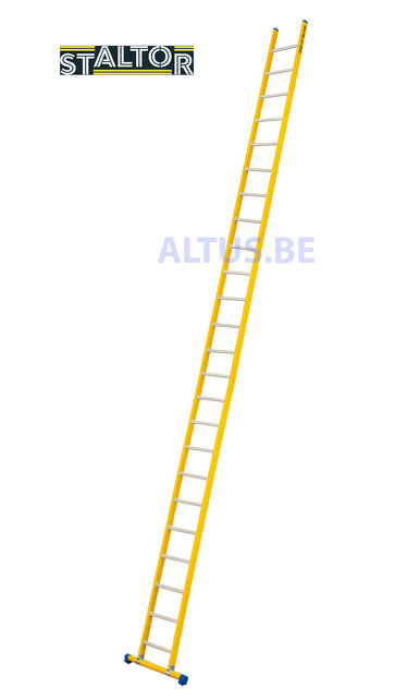 Enkele GVK ladder 24 alu sporten met stabibalk