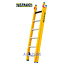 STALTOR 2-delige GVK opsteekladder 2x6 alu sporten