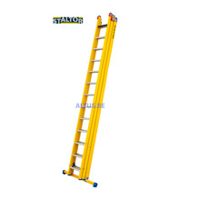 3-delige GVK opsteekladder 3x13 alu sporten met stabibalk