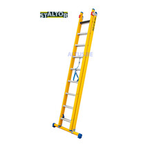 2-delige GVK omvormladder 2x9 alu sporten met stabibalk