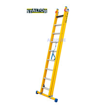 2-delige GVK omvormladder 2x9 alu sporten met stabibalk