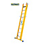 STALTOR 2-delige GVK omvormladder 2x9 alu sporten met stabibalk