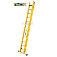 2-delige GVK omvormladder 2x12 alu sporten met stabibalk