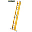 STALTOR 3-delige GVK omvormladder 3x12 alu sporten met stabibalk