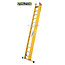 STALTOR 3-delige GVK omvormladder 3x13 alu sporten met stabibalk