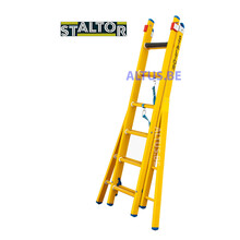 2-delige GVK omvormladder 2x6 sporten verbrede basis opengaande bomen