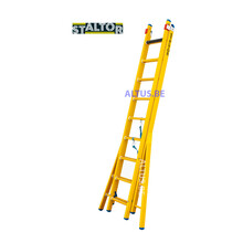 2-delige GVK omvormladder 2x9 sporten verbrede basis opengaande bomen
