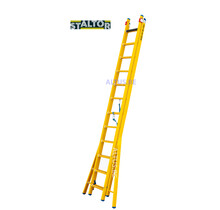 2-delige GVK omvormladder 2x12 sporten verbrede basis opengaande bomen
