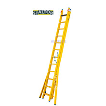 2-delige GVK omvormladder 2x12 sporten verbrede basis opengaande bomen