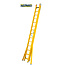 STALTOR 2-delige GVK omvormladder 2x14 sporten verbrede basis opengaande bomen