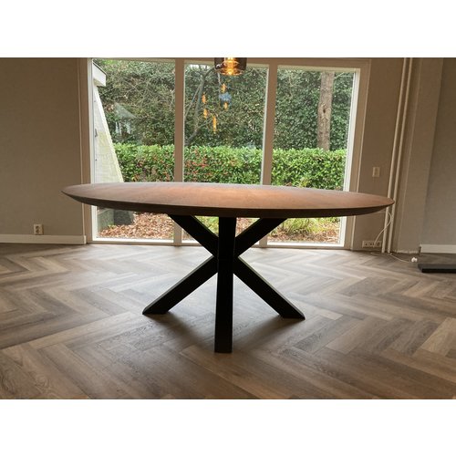 Eettafel Elarin | Rond | Eiken