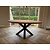 Ronde tafel met facet rand