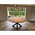 Ronde tafel met facet rand